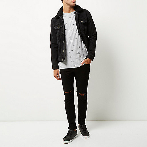 river island chiffon dress,jacques-vertuk London Black washed fleece collar denim jacket men 295242 river island chiffon dress,jacques-vertuk London Black washed fleece collar denim jacket men 295242