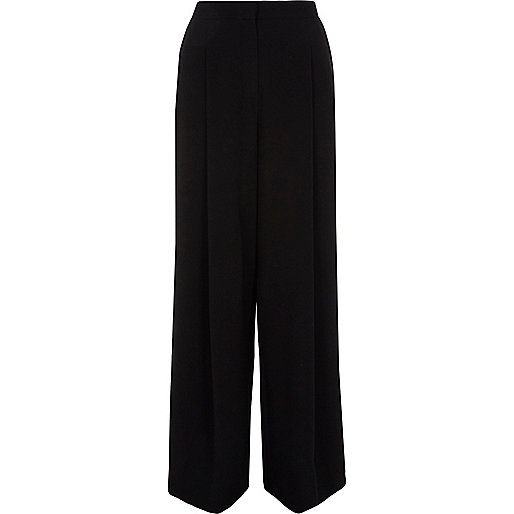 jacques-vertuk Black wide leg pants 706584 women Trousers Wide Leg Trousers