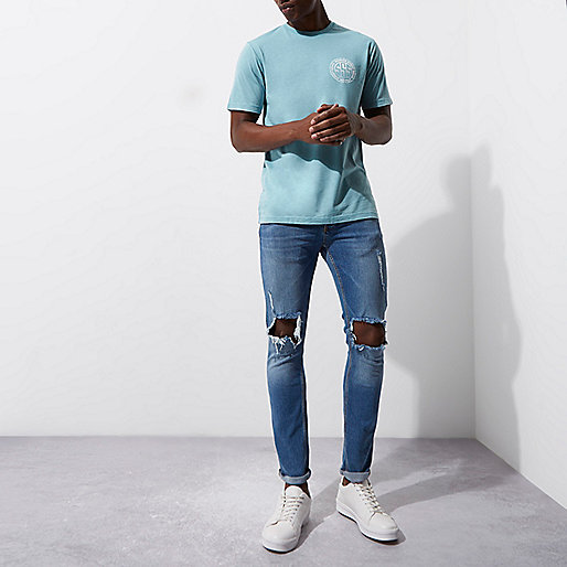 river island crossbody bag,jacques-vertuk Clothes Sale Blue burnout 'Stanton squad' print T-shirt T-Shirts / Tanks Sale men river island crossbody bag,jacques-vertuk Clothes Sale Blue burnout 'Stanton squad' print T-shirt T-Shirts / Tanks Sale men