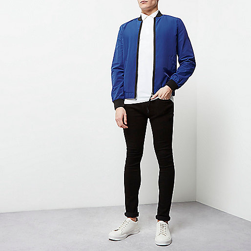river island wedding guest dresses,jacques-vertuk Sale Blue contrast tape bomber jacket men 299783 river island wedding guest dresses,jacques-vertuk Sale Blue contrast tape bomber jacket men 299783