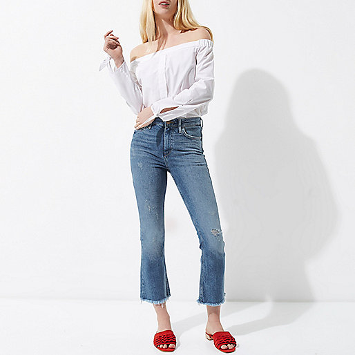 river island black cowboy boots,Island Clothing Uk Blue distressed cropped flared jeans Jeans Sale women river island black cowboy boots,Island Clothing Uk Blue distressed cropped flared jeans Jeans Sale women
