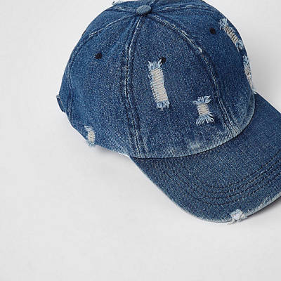 river island black quilted boots,Us jacques-vertuk Blue distressed denim baseball cap Hats Accessories men river island black quilted boots,Us jacques-vertuk Blue distressed denim baseball cap Hats Accessories men