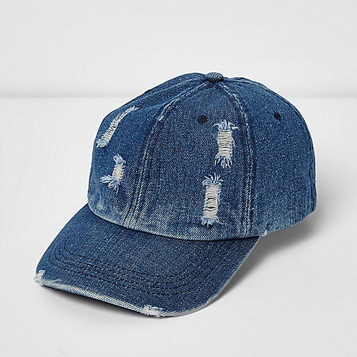 river island black quilted boots,Us jacques-vertuk Blue distressed denim baseball cap Hats Accessories men river island black quilted boots,Us jacques-vertuk Blue distressed denim baseball cap Hats Accessories men