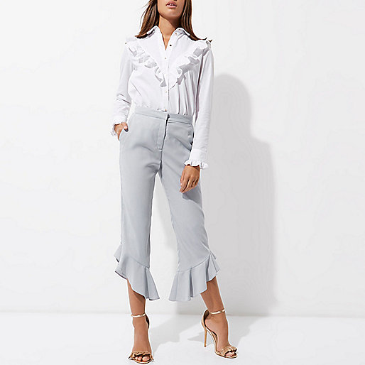 river island blue handbag,jacques-vertuk Clothes For Kids Blue frill hem straight leg cropped pants Cropped Pants Pants women river island blue handbag,jacques-vertuk Clothes For Kids Blue frill hem straight leg cropped pants Cropped Pants Pants women