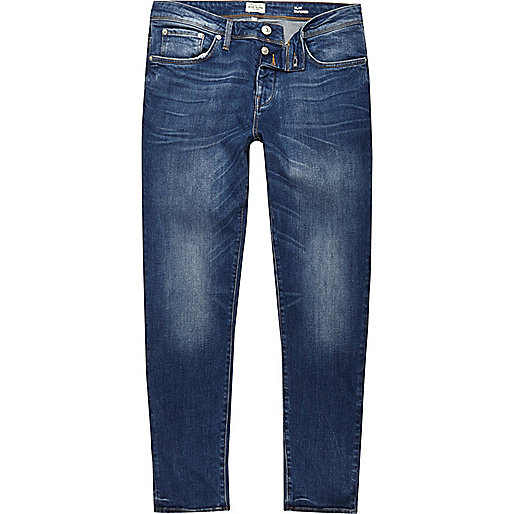 jacques-vertuk Blue Jimmy slim tapered jeans 293703 men Jeans