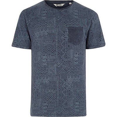 jacques-vertuk Blue Only & Sons washed geo pocket T-shirt 301434 men T-Shirts / Vests T-shirts jacques-vertuk Blue Only & Sons washed geo pocket T-shirt 301434 men T-Shirts / Vests T-shirts