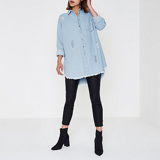river island purple coat,jacques-vertuk Shop Blue ripped ring oversized denim shirt women 703004 river island purple coat,jacques-vertuk Shop Blue ripped ring oversized denim shirt women 703004