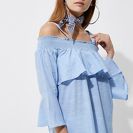 blue river island heels,jacques-vertuk In Euro Blue shirred bardot frill top Tops Sale women blue river island heels,jacques-vertuk In Euro Blue shirred bardot frill top Tops Sale women