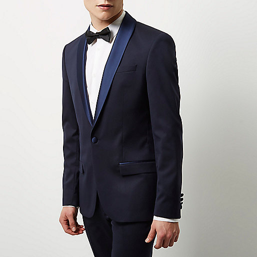 river island new in tops,jacques-vertuk UK Sale Blue skinny tux suit jacket men 296407 river island new in tops,jacques-vertuk UK Sale Blue skinny tux suit jacket men 296407