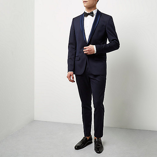 river island new in tops,jacques-vertuk UK Sale Blue skinny tux suit jacket men 296407 river island new in tops,jacques-vertuk UK Sale Blue skinny tux suit jacket men 296407