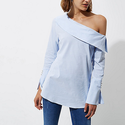 river island navy suit,jacques-vertuk UK Sale Blue stripe one shoulder long sleeve top women 707578 river island navy suit,jacques-vertuk UK Sale Blue stripe one shoulder long sleeve top women 707578