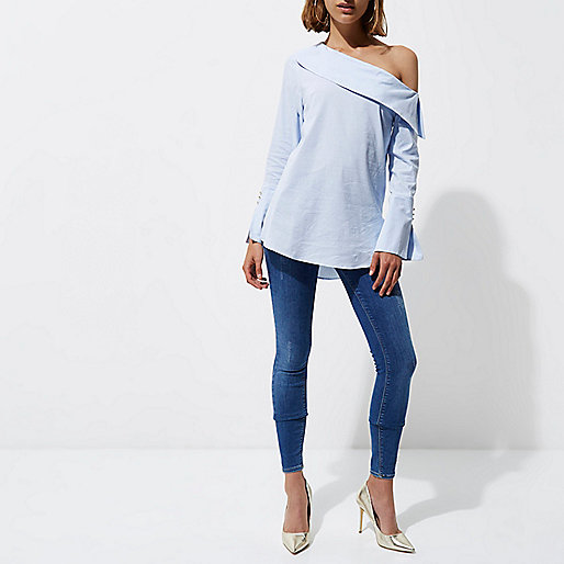 river island navy suit,jacques-vertuk UK Sale Blue stripe one shoulder long sleeve top women 707578 river island navy suit,jacques-vertuk UK Sale Blue stripe one shoulder long sleeve top women 707578