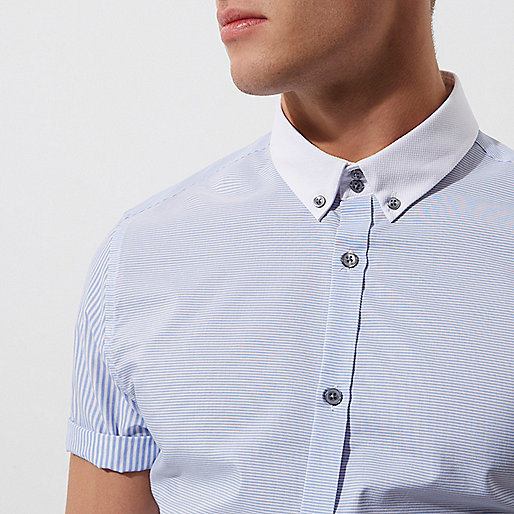 river island jeans sale,jacques-vertuk Shop Blue stripe print short sleeve slim fit shirt men 302105 river island jeans sale,jacques-vertuk Shop Blue stripe print short sleeve slim fit shirt men 302105