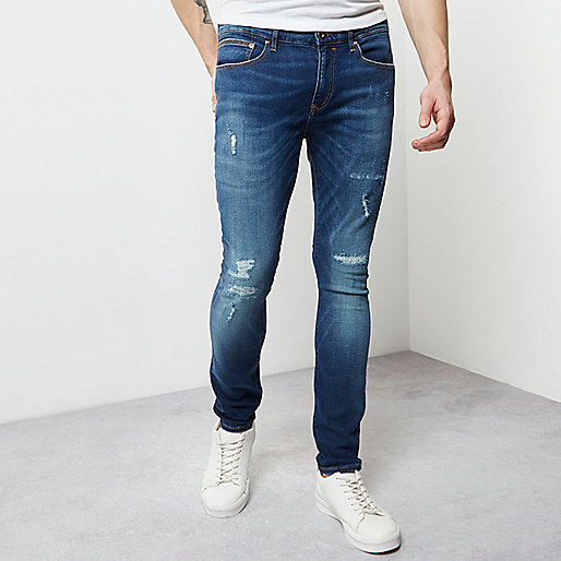river island plus jeans,jacques-vertuk Ireland Blue wash fade super skinny Danny jeans men 299770 river island plus jeans,jacques-vertuk Ireland Blue wash fade super skinny Danny jeans men 299770
