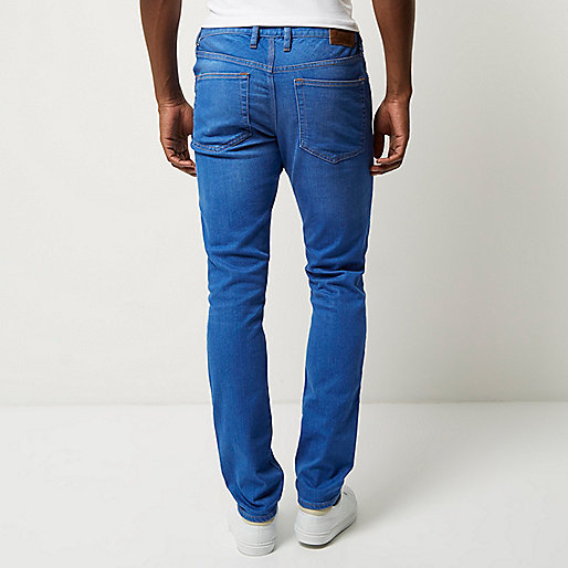 river island tee shirts,jacques-vertuk Outlet Bright blue wash Dylan slim fit jeans men 290766 river island tee shirts,jacques-vertuk Outlet Bright blue wash Dylan slim fit jeans men 290766
