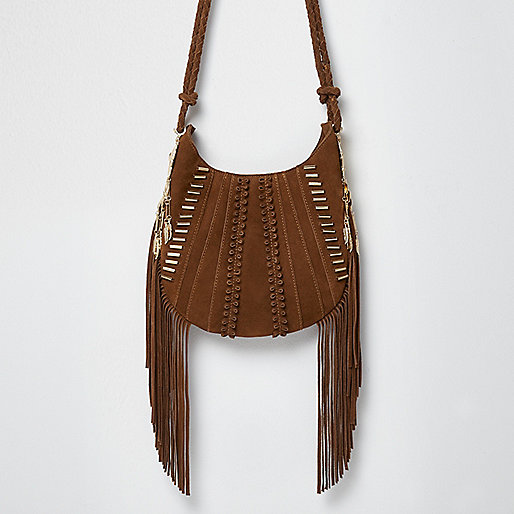 jacques-vertuk Brown suede fringe cross body bag 701119 women Bags / Purses Cross Body Bags jacques-vertuk Brown suede fringe cross body bag 701119 women Bags / Purses Cross Body Bags