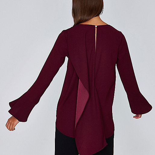 river island white mini dress,jacques-vertuk Online Burgundy long bell sleeve frill back top Blouses Tops women river island white mini dress,jacques-vertuk Online Burgundy long bell sleeve frill back top Blouses Tops women