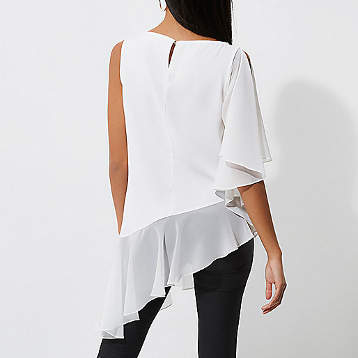 river island teddy bear coat,Rive4R Island Cream asymmetric frill hem top Blouses Tops women river island teddy bear coat,Rive4R Island Cream asymmetric frill hem top Blouses Tops women