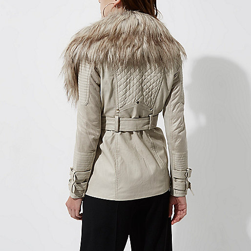 river island dress size,jacques-vertuk Store Sale Cream belted faux fur collar biker jacket Jackets Coats / Jackets women river island dress size,jacques-vertuk Store Sale Cream belted faux fur collar biker jacket Jackets Coats / Jackets women