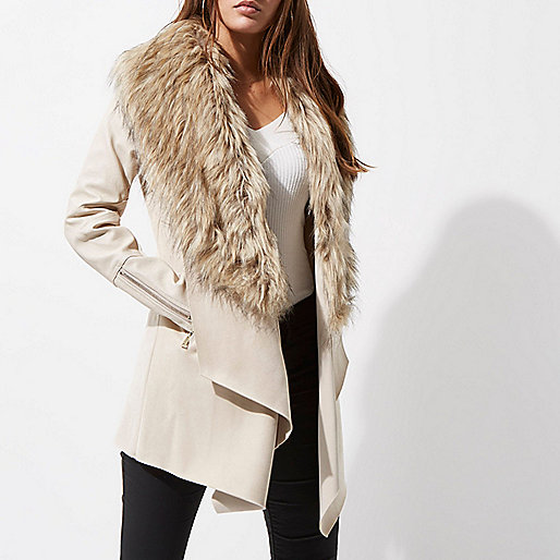 river island money purse,jacques-vertuk Outlet Cream faux fur trim fallaway coat women 702129 river island money purse,jacques-vertuk Outlet Cream faux fur trim fallaway coat women 702129