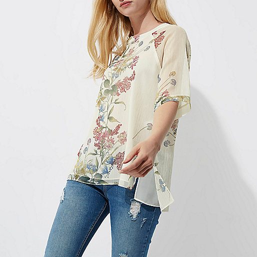 ladies coats river island sale,jacques-vertuk Stores Europe Cream floral print chiffon T-shirt Occasionwear Sale women ladies coats river island sale,jacques-vertuk Stores Europe Cream floral print chiffon T-shirt Occasionwear Sale women