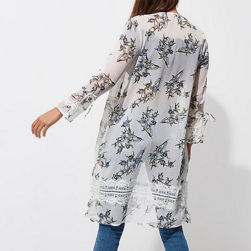 padded jacket river island,jacques-vertuk Dresses Going Out Cream floral print lace insert duster Coats / Jackets Sale women padded jacket river island,jacques-vertuk Dresses Going Out Cream floral print lace insert duster Coats / Jackets Sale women