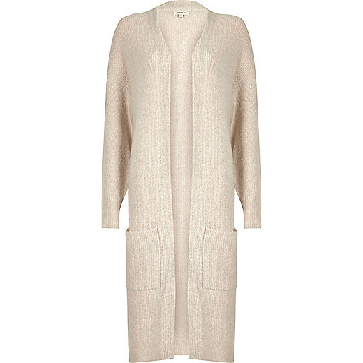 jacques-vertuk Cream longline cardigan 694806 women Knitwear