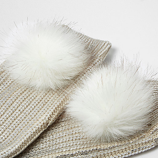 river island shawl coat,jacques-vertuk UK Sale Cream metallic knit pom pom handwarmers women 693223 river island shawl coat,jacques-vertuk UK Sale Cream metallic knit pom pom handwarmers women 693223