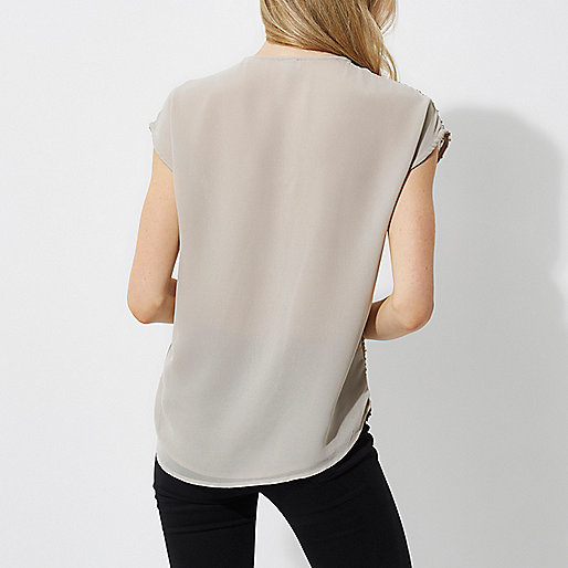 river island green shirt,jacques-vertuk London Cream sequin embellished tassel T-shirt women 704155 river island green shirt,jacques-vertuk London Cream sequin embellished tassel T-shirt women 704155