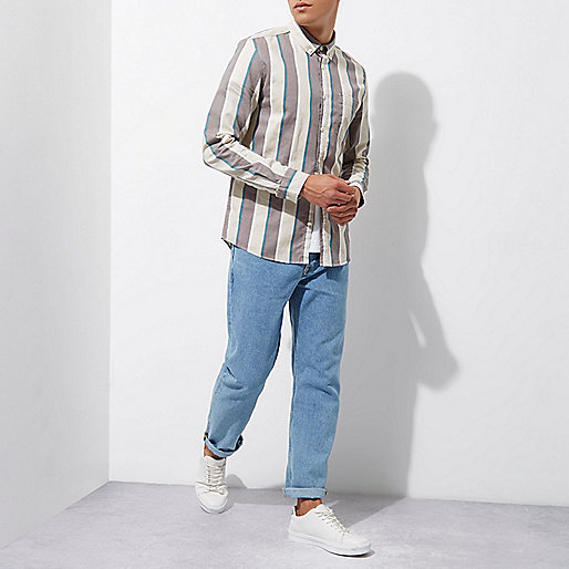 river island fur coat,jacques-vertuk Sale Cream stripe long sleeve shirt men 301984 river island fur coat,jacques-vertuk Sale Cream stripe long sleeve shirt men 301984