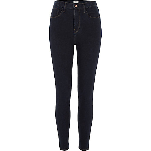 jacques-vertuk Dark blue high waisted Harper skinny jeans 708256 women Jeans Skinny Jeans jacques-vertuk Dark blue high waisted Harper skinny jeans 708256 women Jeans Skinny Jeans