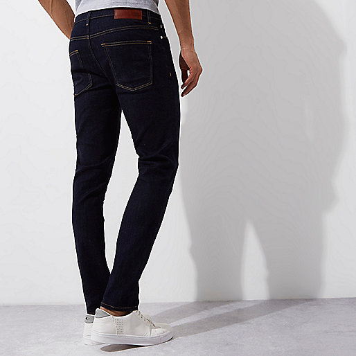river island jean,jacques-vertuk Sale Dark blue Sid skinny jeans men 302048 river island jean,jacques-vertuk Sale Dark blue Sid skinny jeans men 302048