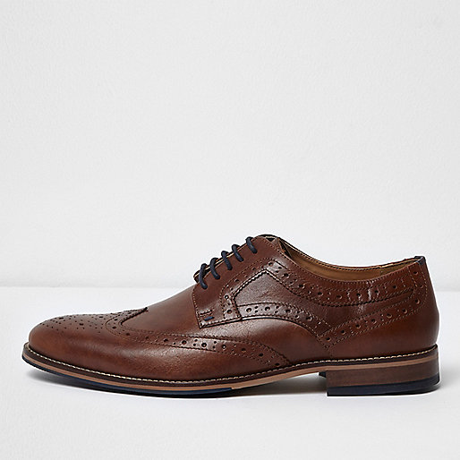 jacques-vertuk Dark brown leather brogues 302985 men Shoes / Boots Shoes