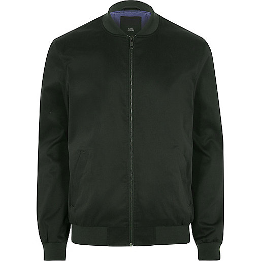 jacques-vertuk Dark green bomber jacket 303515 men Coats / Jackets Jackets