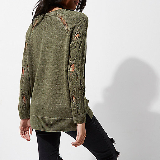 white block heels river island,jacques-vertuk Beach Dress Dark green ladder knit raglan sleeve sweater Sweaters Knitwear women white block heels river island,jacques-vertuk Beach Dress Dark green ladder knit raglan sleeve sweater Sweaters Knitwear women