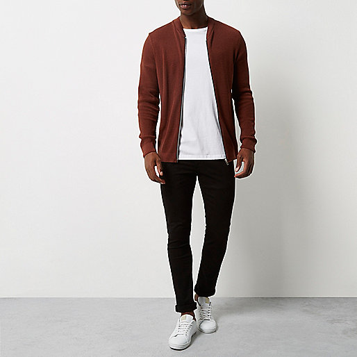 river island leopard print coat,jacques-vertuk Ireland Dark orange textured knit bomber jacket men 298042 river island leopard print coat,jacques-vertuk Ireland Dark orange textured knit bomber jacket men 298042