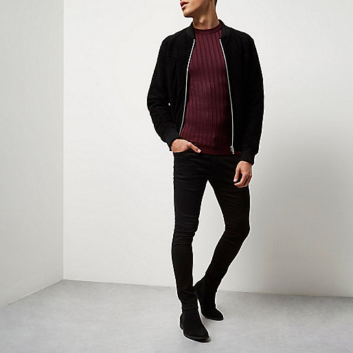 river island knee high black boots,jacques-vertuk Ireland Dark purple chunky ribbed muscle fit T-shirt men 298046 river island knee high black boots,jacques-vertuk Ireland Dark purple chunky ribbed muscle fit T-shirt men 298046
