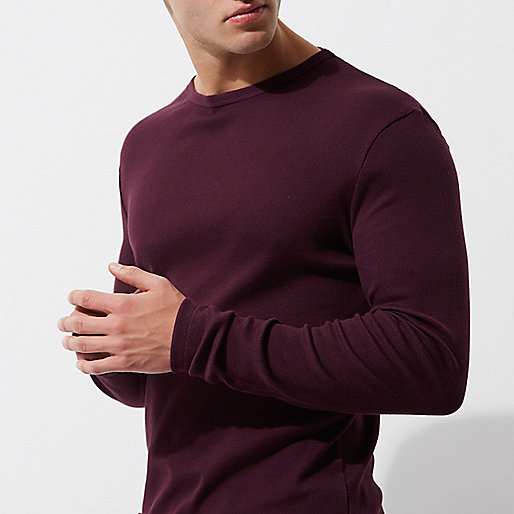 river island woven mule,jacques-vertuk UK Dark red slim fit long sleeve T-shirt men 301218 river island woven mule,jacques-vertuk UK Dark red slim fit long sleeve T-shirt men 301218