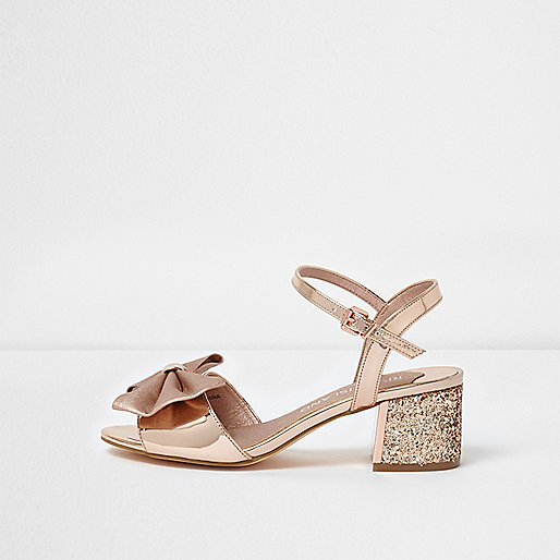 jacques-vertuk Gold bow wide fit glitter block heel sandals 705494 women Shoes / Boots Sandals jacques-vertuk Gold bow wide fit glitter block heel sandals 705494 women Shoes / Boots Sandals
