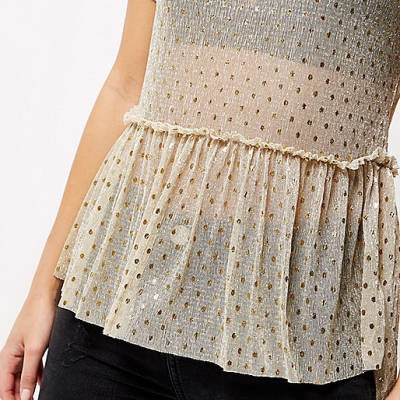 river island sling back shoes,jacques-vertuk Wear Gold polka dot mesh frill top Tops Sale women river island sling back shoes,jacques-vertuk Wear Gold polka dot mesh frill top Tops Sale women
