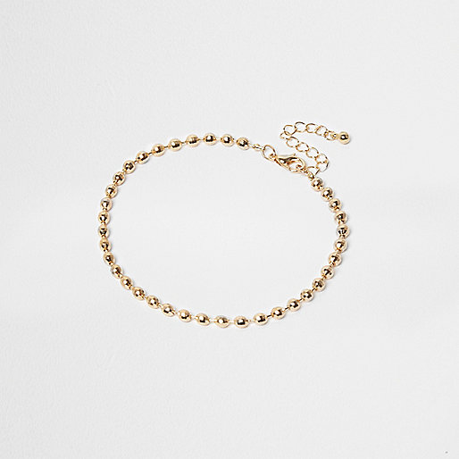 jacques-vertuk Gold tone bead chain anklet 703646 women Jewellery Body Jewellery & Harnesses jacques-vertuk Gold tone bead chain anklet 703646 women Jewellery Body Jewellery & Harnesses