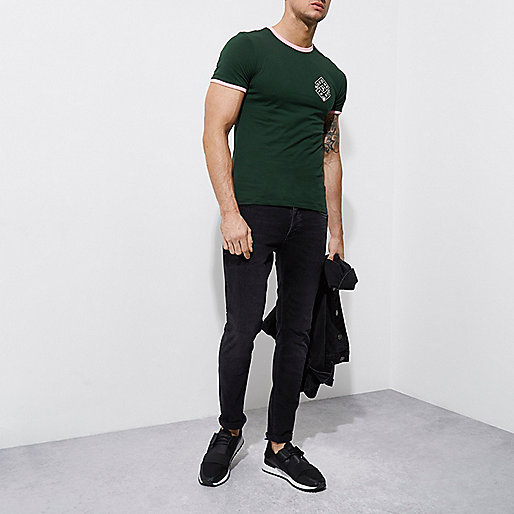 river island black ri monogram bag,jacques-vertuk South Africa Green Bronx print muscle fit ringer T-shirt men 302774 river island black ri monogram bag,jacques-vertuk South Africa Green Bronx print muscle fit ringer T-shirt men 302774