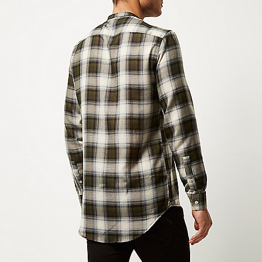 river island ladies petite coats,jacques-vertuk Outlet Green casual check longline shirt men 296022 river island ladies petite coats,jacques-vertuk Outlet Green casual check longline shirt men 296022