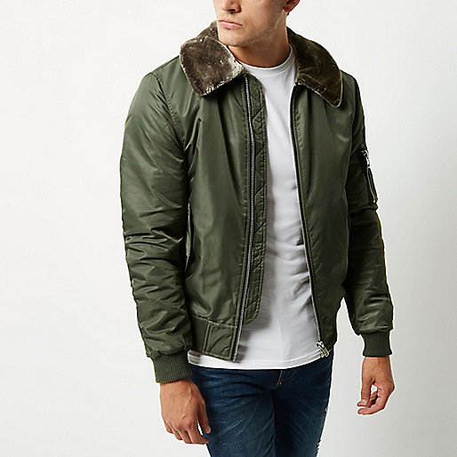 river island plus size sale,jacques-vertuk London Green faux fur collar aviator jacket men 299490 river island plus size sale,jacques-vertuk London Green faux fur collar aviator jacket men 299490