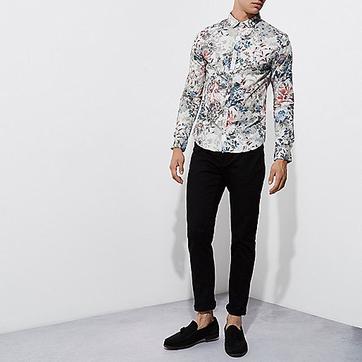 river island 1920s dress,jacques-vertuk London Green floral print slim fit shirt men 301335 river island 1920s dress,jacques-vertuk London Green floral print slim fit shirt men 301335