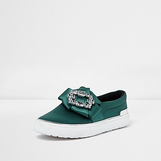 black feather bag river island,Tiver Usland Green satin rhinestone embellished plimsolls Plimsolls / Sneakers Shoes / Boots women black feather bag river island,Tiver Usland Green satin rhinestone embellished plimsolls Plimsolls / Sneakers Shoes / Boots women