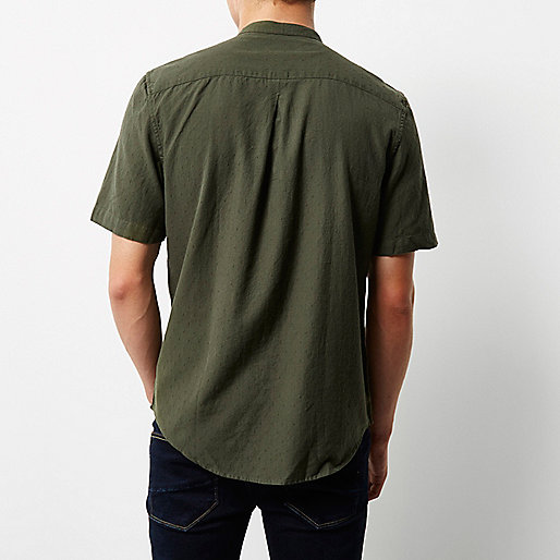 river island tie sandals,jacques-vertuk Sale Green textured grandad shirt men 294777 river island tie sandals,jacques-vertuk Sale Green textured grandad shirt men 294777