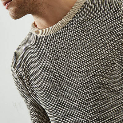 river island kitten heels,jacques-vertuk UK Grey and cream textured knit slim fit sweater men 300813 river island kitten heels,jacques-vertuk UK Grey and cream textured knit slim fit sweater men 300813