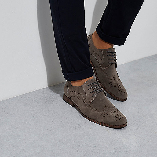 about river island,jacques-vertuk Satin Grey brogues Shoes Shoes / Boots men about river island,jacques-vertuk Satin Grey brogues Shoes Shoes / Boots men