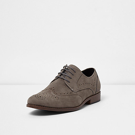 about river island,jacques-vertuk Satin Grey brogues Shoes Shoes / Boots men about river island,jacques-vertuk Satin Grey brogues Shoes Shoes / Boots men